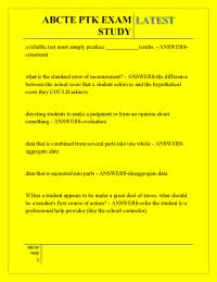 ABCTE PTK EXAM LATEST STUDY ,ABCTE PTK EXAM LATEST STUDY
