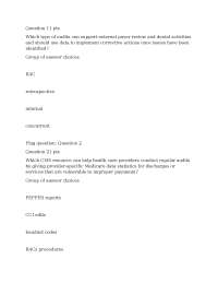 Module 7 Lesson Quiz – Health Insurance Billing & Reimbursement (Verified Solutions, Updat