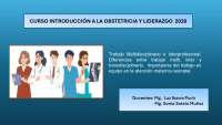 Introduccion a la obstetricia