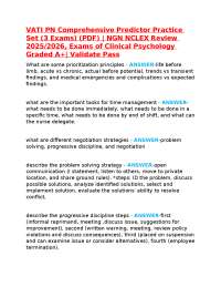 VATI PN Comprehensive Predictor Practice Set (3 Exams) (PDF) | NGN NCLEX Review 2025/2026,