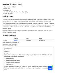 Module 8 Final Exam – Health Insurance Billing & Reimbursement (Verified Solutions, Update
