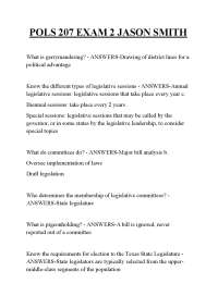 POLS 207 EXAM 2 JASON SMITH ,POLS 207 EXAM 2 JASON SMITH