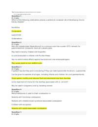 N677 Week 7 Quiz | 2026 | Questions and Answers | 100% correct-Samuel Merritt College