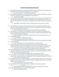 N677 Final Quiz Advanced Pharmacology | 2026 correct questions and answers- Samuel Merritt