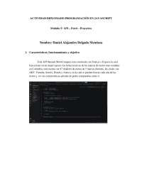 Programación en Javascript