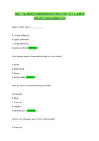 NYS Tow Truck Endorsement Practice Test 1-7 - Complete Q&A Guide with Latest 2026-2027 Upd