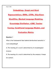 EMBEDDINGS IN MACHINE LEARNING AND NLP – COMPLETE CERTIFICATION EXAM PREP WITH PRACTICE QU