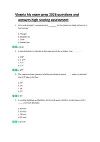 Virgnia hic exam prep 2026 questions and answers top scoring edition 1 A+