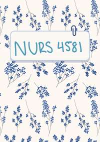 NURS 4581 Final Exam Study Guide ABGs & Chest Tube Management-Test Guide Review 2026