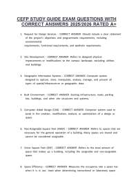 CEFP Study Guide Exam Questions with Correct Answers 2025–2026 | A+ Rated Financial Planni
