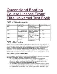 2026/2027 Queensland Boating License Exam: Elite S-Tier Test Bank