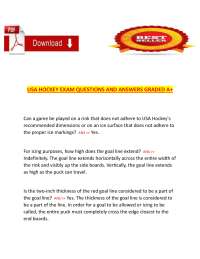 USA Hockey Exam Questions and Answers – Comprehensive Coaching, Officiating, and Player De