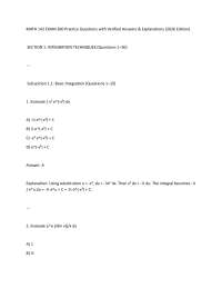 MATH 142 EXAM 200 Practice Questions with Verified Answers & Explanations (2026 Edition)