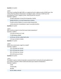 Durham College – NURS 2528 Nursing Quiz 2 & 3 (2026 Complete Solutions)