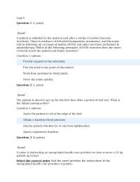 Durham College – NURS 2528 Nursing Quiz 5 (2026 Complete Solutions)