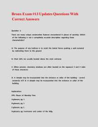 Bronx Exam #13 Updates Questions With Correct Answers