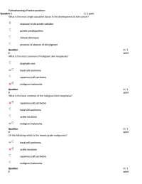 Durham College – PATH 3505‑02 Pathophysiology Practice Questions Test 3 (2026 Complete Sol
