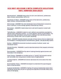 GCU MGT 420 EXAM 2 WITH COMPLETE SOLUTIONS 100% VERIFIED 2026-2027!!