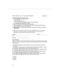BIOL 355 ECOLOGY EXAM 2 QUESTIONS AND ANSWERS (DR. LARSON) | SPRING 2026 VERSION A ANSWER