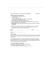 BIOL 355 ECOLOGY EXAM 3 QUESTIONS AND ANSWERS | DR. LARSON | SPRING 2026 VERSION A ANSWER