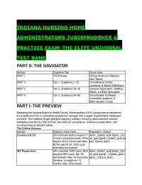 2026/2027 Indiana HFA Jurisprudence Exam S-Tier Test Bank