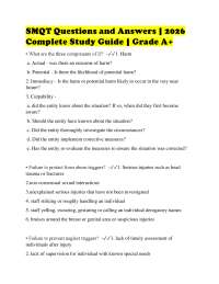 SMQT Questions and Answers | 2026 Complete Study Guide | Grade A+