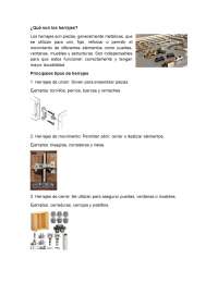 HERRAJES EN LA ARQUITECTURA