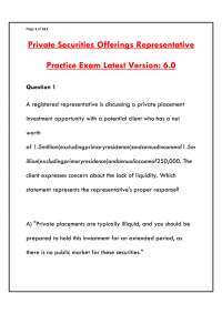 2026 SERIES 82 EXAM TEST BANK: COMPLETE PRACTICE QUESTIONS FOR PRIVATE SECURITIES OFFERING