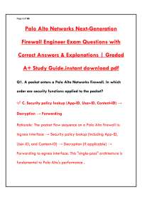 PALO ALTO NETWORKS NGFW ENGINEER EXAM 2026 | 170+ PRACTICE QUESTIONS, STUDY GUIDE & CERTIF