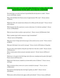 Cosmetology State Board Exam, Pennsylvania – Practice Questions with Verified Answers