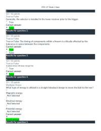 FTE 217 Military Science & Research – Week 2 Quiz (Verified Answers, 2026 Edition)