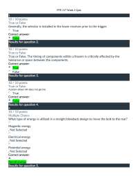 FTE 217 Military Science & Research – Week 2 Quiz (Verified Solutions, 2026 Edition)