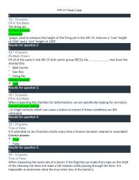 FTE 217 Military Science & Research – Week 5 Quiz (Verified Solutions, 2026 Edition)