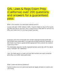 QAL Laws & Regs Exam Prep (California) over 200 questions and answers for guaranteed pass
