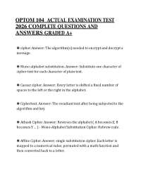 OPTOM 104 ACTUAL EXAMINATION TEST 2026 COMPLETE QUESTIONS AND ANSWERS GRADED A+