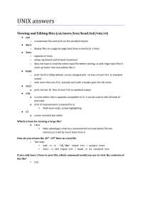 unix questions and answers