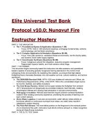 2026/2027 S-Tier NFPA 1020/1400 Fire Instructor Test Bank (Arctic Focus)