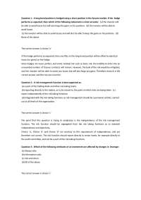 market risk study questions