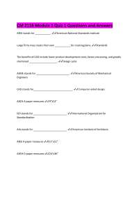 CM 2116 Module 1 Quiz 1 Questions and Answers