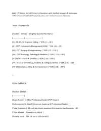 AAPC CPC EXAM 2026 200 Practice Questions with Verified Answers & Rationales AAPC CPC EXA
