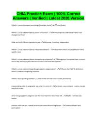 CHIA Practice Exam Questions & Answers | 100% Correct Verified 2026
