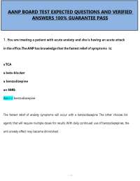 AANP Board Test Study Guide (PDF) | Practice Questions & Rationales 2026