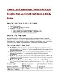 2026/2027 Yukon Lead Abatement Contractor Exam Prep: S-Tier Test Bank (33+ Questions)