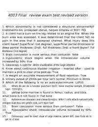 4003 Final review exam test revised version