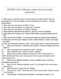 APUSH Unit 3 Review exam test accurate solutions