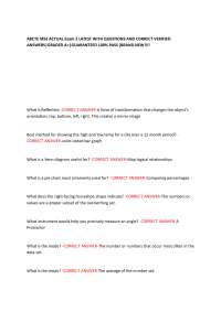 ABCTE MSE ACTUAL Exam 2 LATEST WITH QUESTIONS AND CORRECT VERIFIED ANSWERS