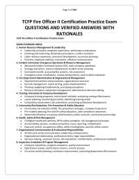 TCFP Fire Officer II Certification Practice Exam – QUESTIONS AND VERIFIED ANSWERS WITH RAT