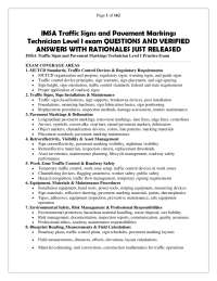 IMSA Traffic Signs and Pavement Markings Technician Level I Exam QUESTIONS AND VERIFIED AN