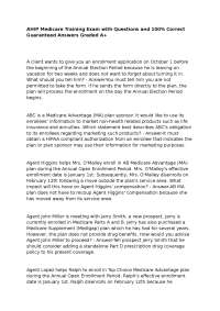 AHIP Medicare Training Exam with Questions and 100% Correct Guaranteed Answers Graded A+