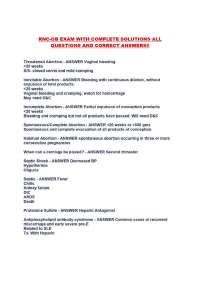 RNC-OB EXAM WITH COMPLETE SOLUTIONS ALL QUESTIONS AND CORRECT ANSWERS!!